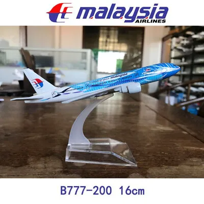 1: 400 Aircraft Plane Model Aeroplane Diecast Boeing Airlines Metal Toy 16/14cm • $18.58