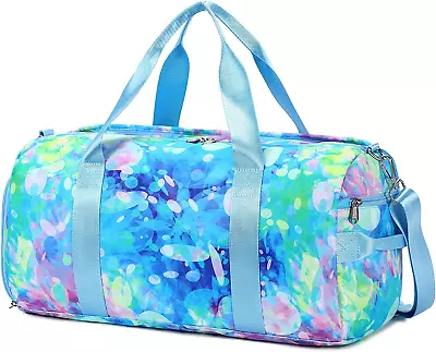 Duffle Bag For Girls Dance Bag Sport Gym Bag Weekender Carry On Workout Duffel O • $36.88