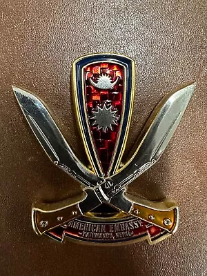 Marine Security Guard Detachment Msg Kathmandu Nepal Challenge Coin • $75