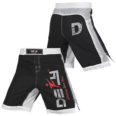 DEFY New MMA Boxing X-Treme Shorts Gym Muay Thai UFC Cage Fight BJJ Grappling  • $14.99