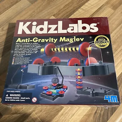 4M Kidzlabs Anti Gravity Magnetic Levitation Science Kit Maglev Physics Stem • £21.99