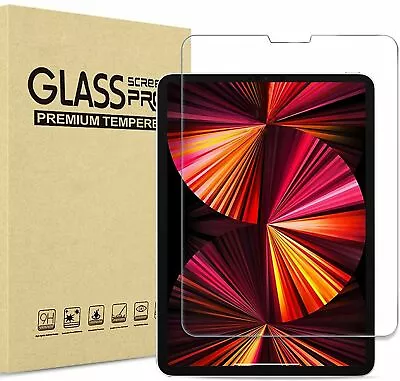 Tempered Glass Screen Protector For Apple IPad Pro 11 (2021/2020) 11inch • £3.99