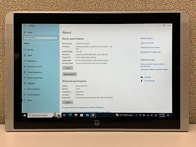 HP X2 210 G2 10.1  Atom X5-Z8350@1.44GHz 4GB 125GB SSD Win 10 *Tablet Only* O189 • $39.99