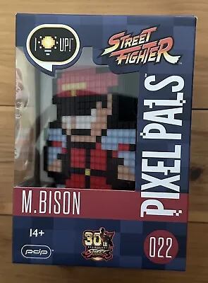 Street Fighter M. Bison PDP Pixel Pals I Light Up #022 Action Figure • $29