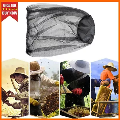 1/2 X Midge Mosquito Insect Hat Bug Mesh Head Net Face Protector Travel Camping • £4.26