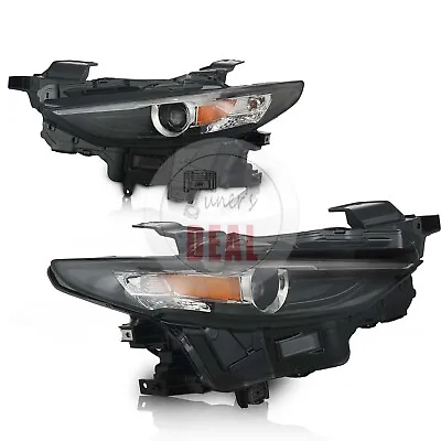 Pair Full LED Headlights Left+Right  For 2019 2020 2021 Mazda 3 Headlamps W/Bulb • $351.99