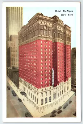 Hotel McAlpin New York City New York Vintage Postcard LDP-37 • $1.50