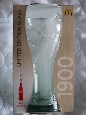 **NEW** Limited Addition Diamond Logo Coca Cola Individual Glass From McDonalds • £4.50