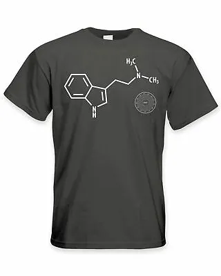 DMT Chemical Formula Psychedelic Men's T-Shirt - Psychedelic Festival Acid • £12.95