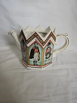 Sadler The Duke Of Wellington Battle Of Waterloo Ceramic Teapot (No Lid) • £11