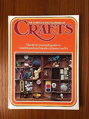 VTG Do It Yourself Craft Book The Complete Encyclopedia Of Crafts 1975 Volume 1  • $10