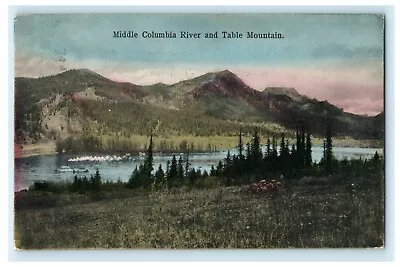 1909 Middle Columbia River Table Mountain Vancouver Washington Antique Postcard • $9.95