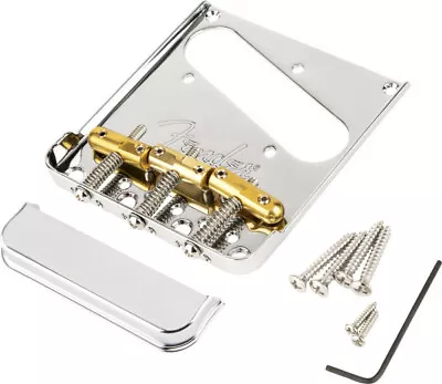 New Bridge Fender TELECASTER Pro E. -u. (USA) 0990808000 Saddles Comp Guitar TV • $230.82