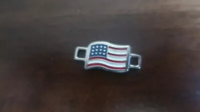 American Flag Red Wing Shoe Co Shoe Lace Charm Keeper • $8