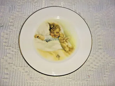 Mini Plate Sweet Dreams Baby Series Vintage Pfaltzgraff Bessie Pease Gutmann 4   • $8