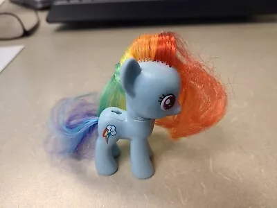 2014 My Little Pony Rainbow Dash 3  Tall Figure Brushable No Wings  • $2