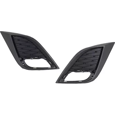 Fog Light Trim Set For 2010-2011 Mazda 3 Left & Right Primed Plastic 2Pc • $18.02