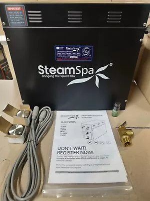 10.5KW Black Series SteamSpa Steam Bath Generator Package In Polished Chrome • $875