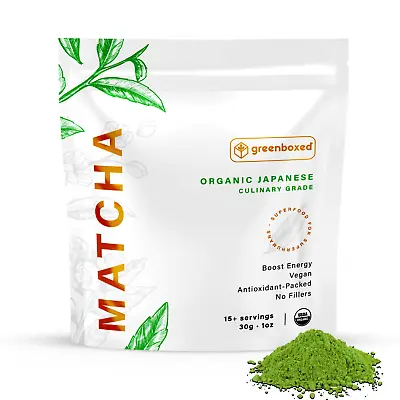 🍵100% USDA Organic Matcha Green Tea Powder Pure Japanese Culinary Grade 🍵 • $10.78