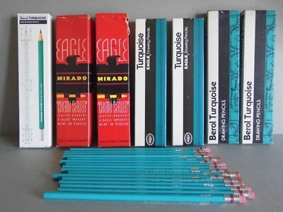 £24.50 • Buy Eagle Berol Turquoise Mirado Pencil Assortment