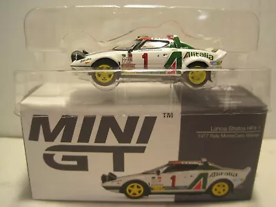 TSM Model Mini Gt Lancia Stratos Hf #1 1977 Rally Monte Carlo Winner 1/64 Scale • $12.99