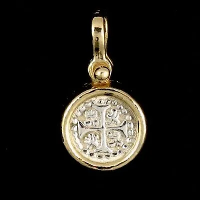$57.95 • Buy Atocha Sunken Tresure Jewelry - Mini Silver Coin Pendant