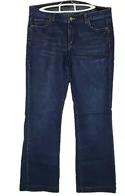 Michael Kors Women's Boot Cut Jeans Dark Wash Size 10. • $9.95