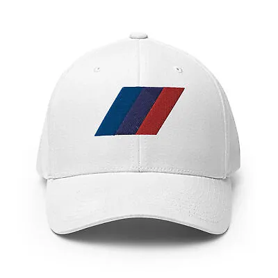 BMW Minimal Embroidered Flexfit Structured Twill Cap • $26.95