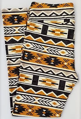 OS LuLaRoe One Size Leggings Southwest Tribal Aztec Print NWT R36 • $10.42