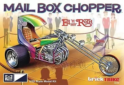 MPC Ed Roth's Mail Box Chopper (Trick Trikes) - Plastic Model Motorcycle Kit • $20.89