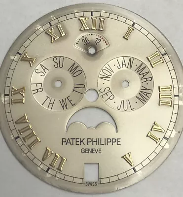 Patek Philippe Annual Calendar Silver Dial 5036 Rose Gold • $625