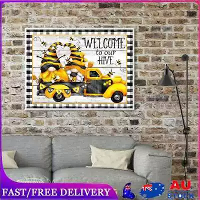 $14.89 • Buy Bee Goblin 5D DIY Diamond Painting Kits Full Round Drill Wall Decor Art Crafts