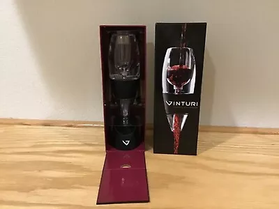 Vinturi Essential Red Wine Aerator Including Travel Pouch In Box  • $9