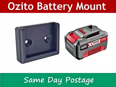 1 X  Ozito 18v Battery Holder - Mount Bracket Storage Tool • $6.99