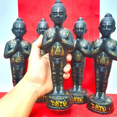 Magic Ai Khai Statue Kuman Thong Lotto Gambling Wealth Lucky Money Thai Amulet • $99.98