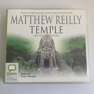 Temple By Matthew Reilly - Audiobook CD - Bolinda Audio - Unabridged Bestseller • $21