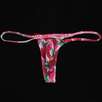 New Men Posing String Side Unlined Adonis Bikini Thong Slim Cut Swimsuit Bathing • $8.52