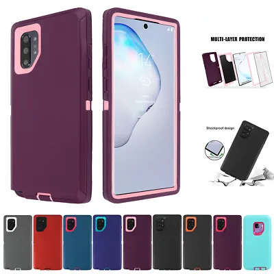 $11.99 • Buy For Samsung Galaxy Note10/8 S9/S8+ Case Rugged Shockproof Cover Screen Protector