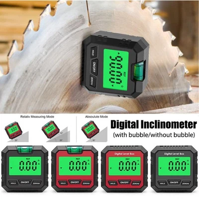 £9.95 • Buy Magnetic Digital Inclinometer 360° Level Box Gauge Angle Meter Finder Protractor