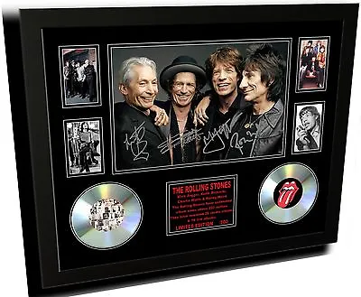 Rolling Stones Mick Jagger Signed Limited Edition Framed Memorabilia • $129.99