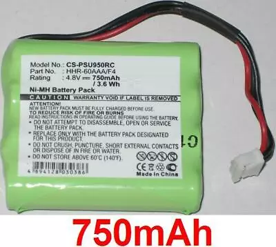 BATTERIE 750mAh 8100-911-02101 HHR-60AAA/F4 For Marantz RC9500 TS5200 TSU3000 • $28.68