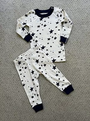 Hanna Andersson Moon And Back Size 80/18-24mos Star Pajamas • $12