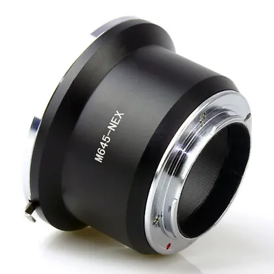 M645-NEX Adapter For Mamiya 645 Lens To Sony E Mount Camera A7 A9 A6000 NEX-5 • £24.06