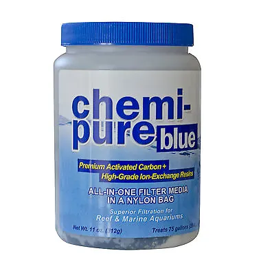 Boyd Chemi Pure Blue Ion Exchange + Carbon Aquarium Fish Filter Media 5oz 11oz • £16.94