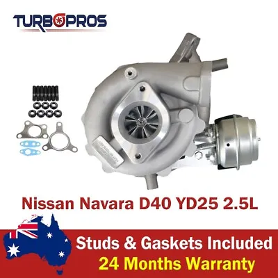 $576.60 • Buy Premium Billet Turbo Charger For Nissan Navara D40 YD25 2.5L 4-Bolt