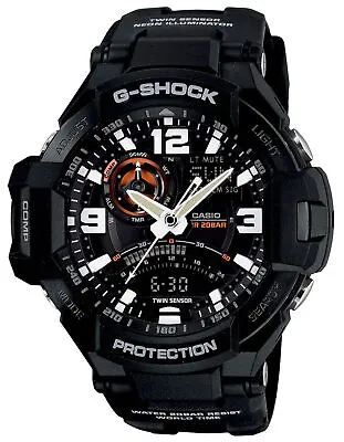 Casio G-Shock Gravitymaster Twin Sensor Aviation Watch GA-1000-1ADR • $184