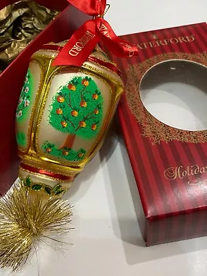$9.99 • Buy WATERFORD Holiday Christmas Ornament Bulb
