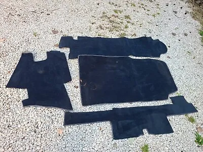 Mercedes 560SL Blue Trunk Carpet Floor Mat Set Original 84-89 Foam Back OEM R107 • $300