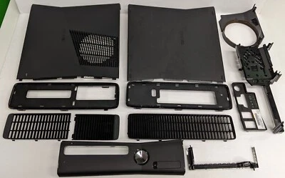 $34.99 • Buy Microsoft Xbox 360 Slim S Replacement Console Shell Case Faceplate Vents Bezel