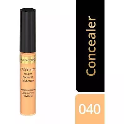 Max Factor Facefinity All Day Flawless Concealer 7.8ml - 040 - New - Free P&p • £4.95